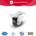 2 inch, 50 mm light duty rubber moving swivel or threaded stem industrial caster wheel with brake